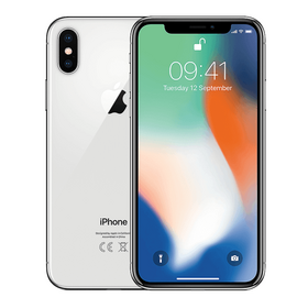 Apple iPhone X 256GB, Renewed Smartphone Silver