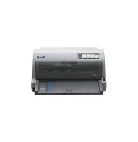 Epson LQ-690 Dot Matrix Printer, 24-Pin, Gray