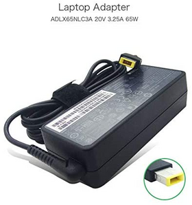 65W Lenovo ADLX65NLC3A ADLX65NDC3A ADLX65NCC3A Square tip Notebook laptop Adapter
