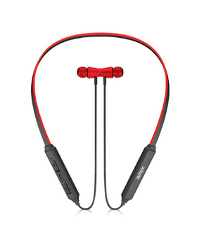 INTEX Neckband BT Musique Bass V 5.0 Black, up to 8 Hours Talk Time