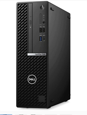 Dell OptiPlex 7000 7090 Desktop Computer - Intel Core i7 11th Gen i7-11700 Octa-Core (8 Core) 2.50 GHz - 16 GB RAM DDR4 SDRAM - 256 GB M.2 PCI Express NVMe 3.0 x4 SSD - Small Form Factor - Black