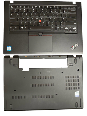 Lenovo ThinkPad T480 Palmrest Upper Case W/keyboard+speakers And Back Cover