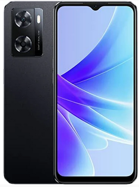 Oppo A77 Dual SIM, 6.56 Inches Smartphone 128GB, 4GB RAM, 5000mAh Long Lasting Battery, Fingerprint And Face Recognition, 4G LTE Android Phone, Starry Black