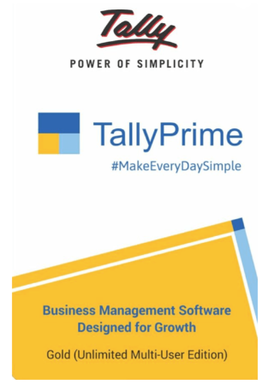 TallyPrime Gold Unlimited Multi-User Edition For Multiple PCs on LAN Environment