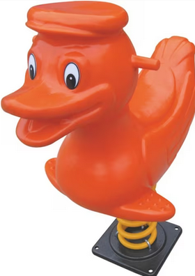 Outdoor Rocking Spring SeeSaw with Duck Face, Playset for Kids. RW-15214 95x40x98cm