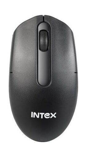 Intex Amaze+ 2.4Ghz Wireless Laser Mouse  (2.4GHz Wireless, Black)