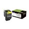 Lexmark 80C8SY0 Yellow Standard Toner
