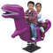 Outdoor Rocking Spring SeeSaw with Dinosaur Face, Playset for Kids. RW-15202 146x58x120cm