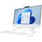 HP 24-cb1284nh All-in-One Desktop,Intel Core i3-1215U, 8GB RAM, 512GB SSD, DOS, 23.8" Display, White